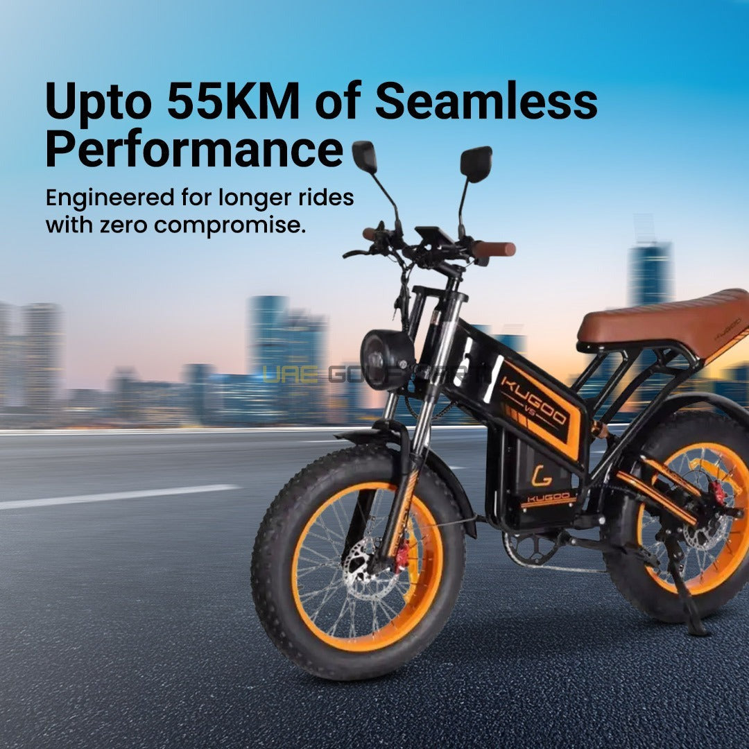 48V 20Ah Removable Battery Electric Scooter 750W Motor 50 km/h Top Speed 55 km Range Dual Suspension - Electric Bikes - Photo 6 | UAE Golf Cart