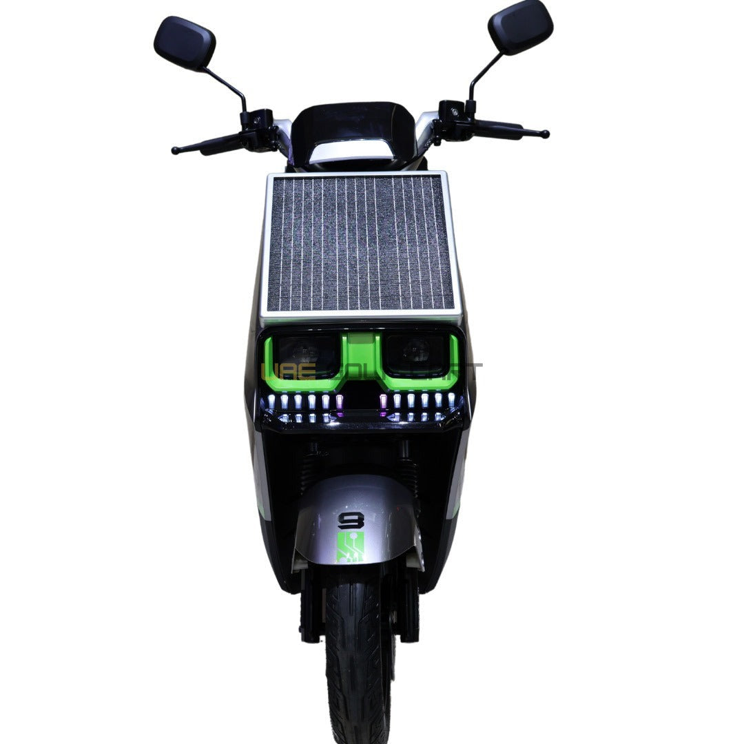 48V 2500W Hybrid Solar Electric Motorbike - 90-100 km Range, 70 km/h Top Speed, 20Ah Lead Acid Battery - Electric Motorbikes & Mopeds - Photo 14 | UAE Golf Cart