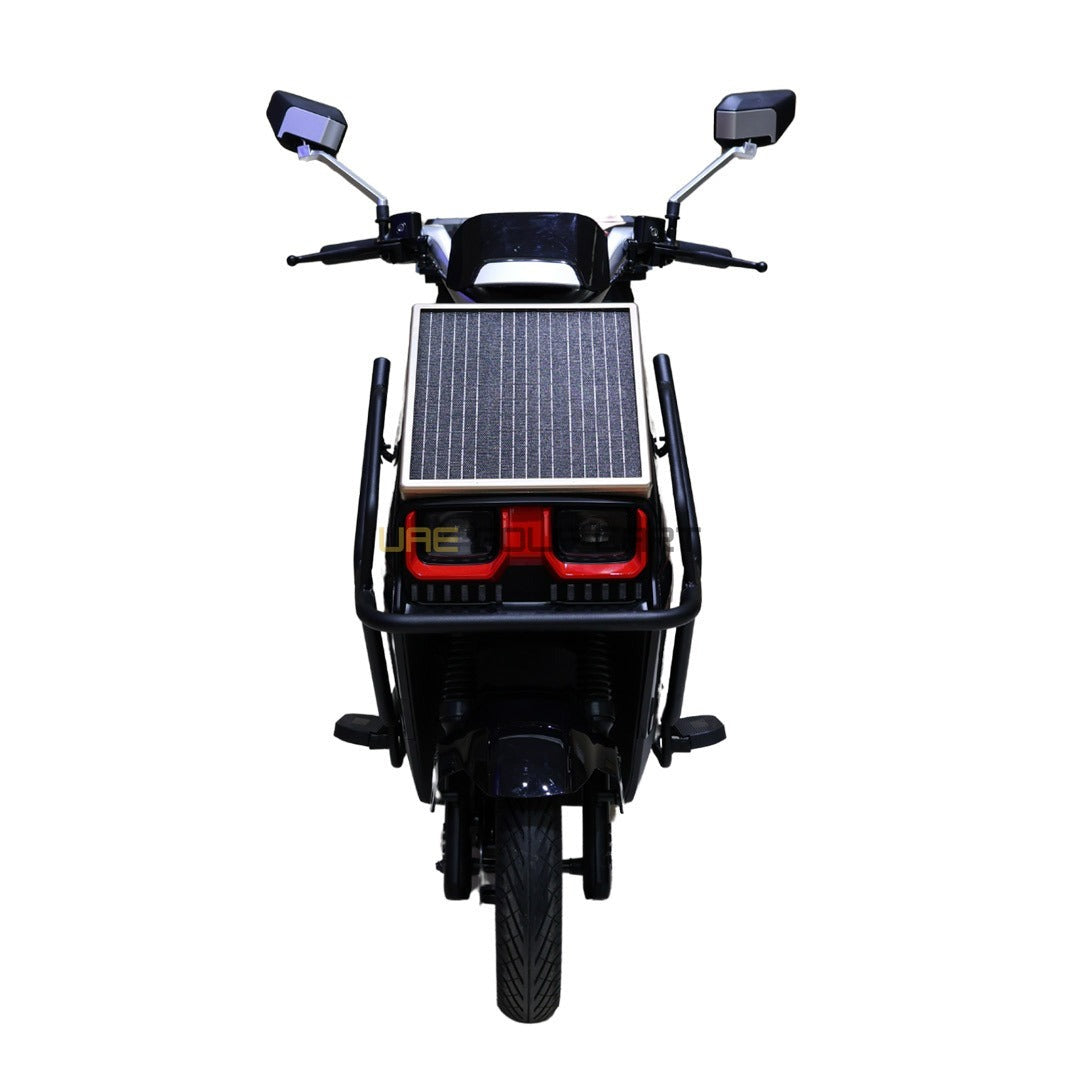 48V 2500W Hybrid Solar Electric Motorbike - 90-100 km Range, 70 km/h Top Speed, 20Ah Lead Acid Battery - Electric Motorbikes & Mopeds - Photo 10 | UAE Golf Cart