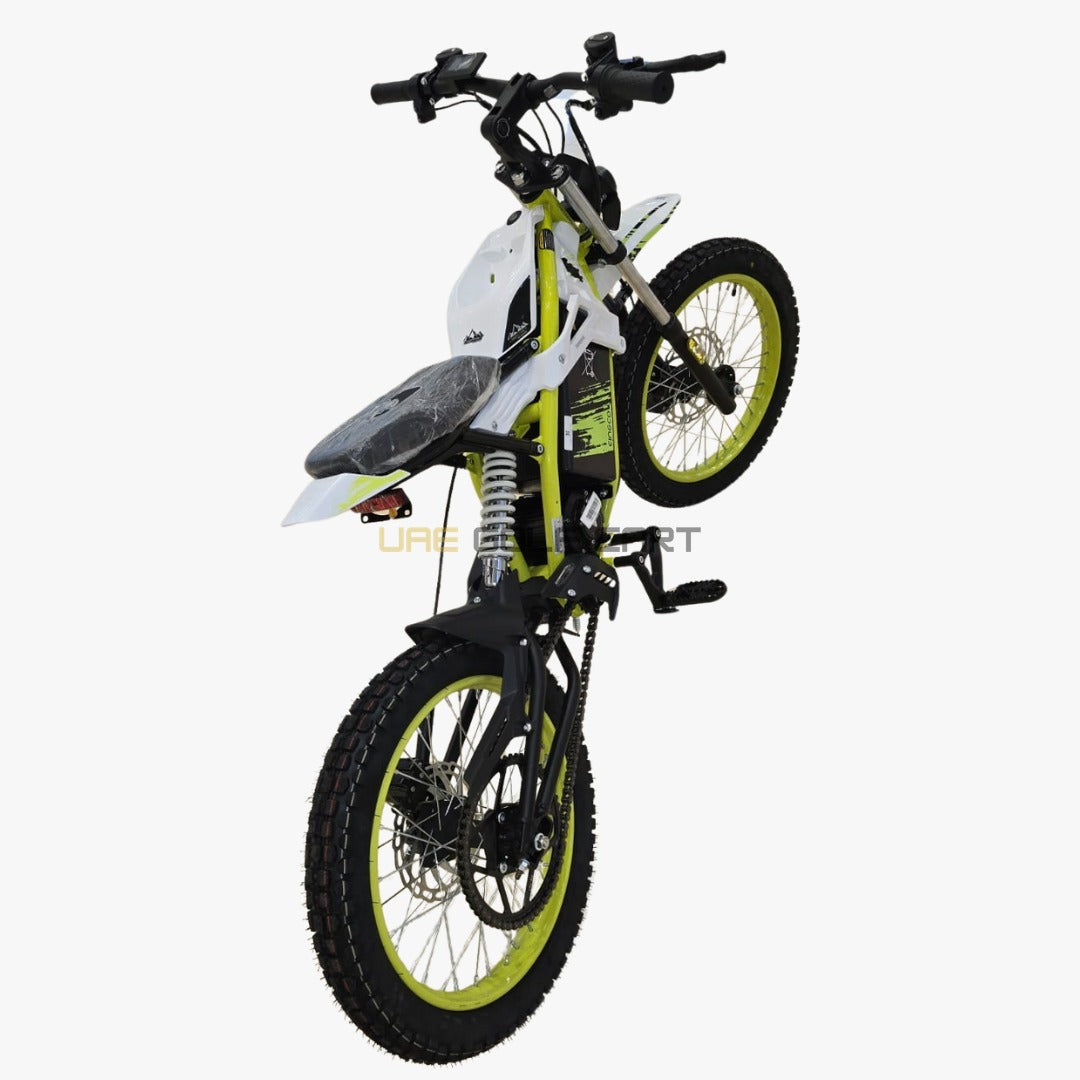 48V 28Ah Electric Dirt Bike with 4000W Motor, 30 km/h Speed, 80 km Range, 7-Speed, Fat Tires – Off‑Road for Teens and Adults - Electric Dirt Bikes | UAE Golf Cart