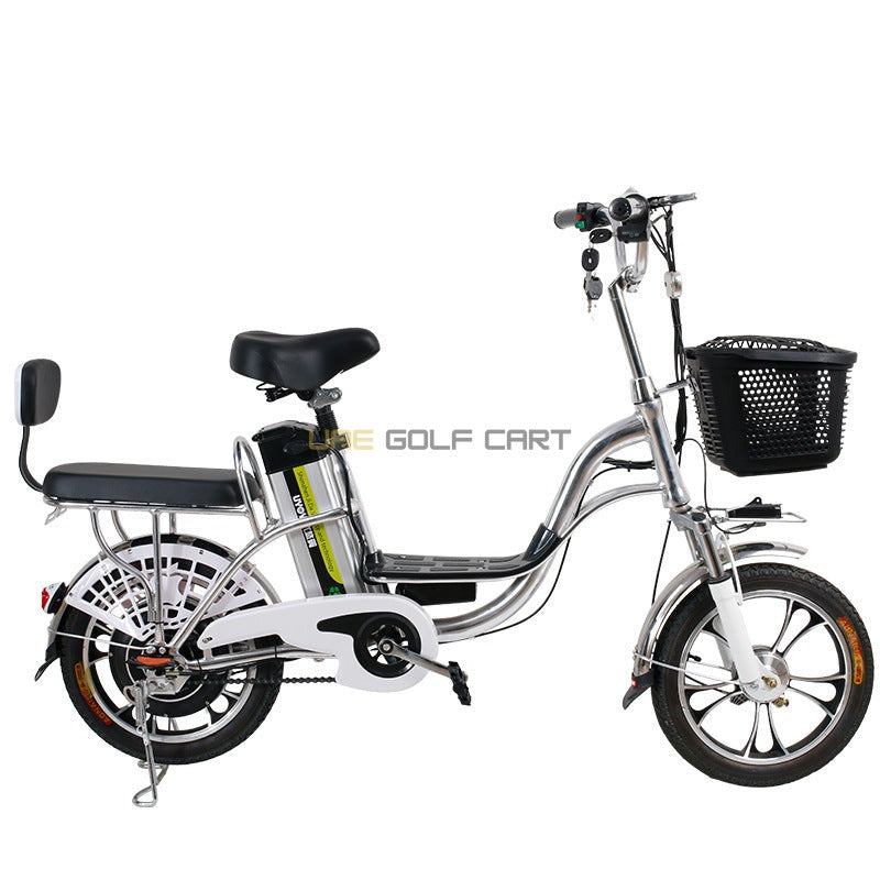 48V 350W Foldable Aluminum Alloy Electric Bike with Pedal Assist 20" Wheels - Electric Grocery Bike - Photo 13 | UAE Golf Cart