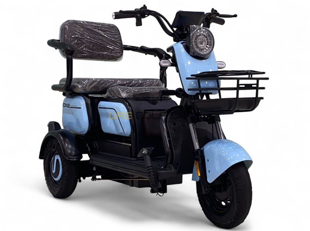 48V 4-Wheel Electric Scooter with Sliding Seats for 3 Passengers, 600W Motor, 30km Range - Electric Motorbikes & Mopeds - Photo 10 | UAE Golf Cart