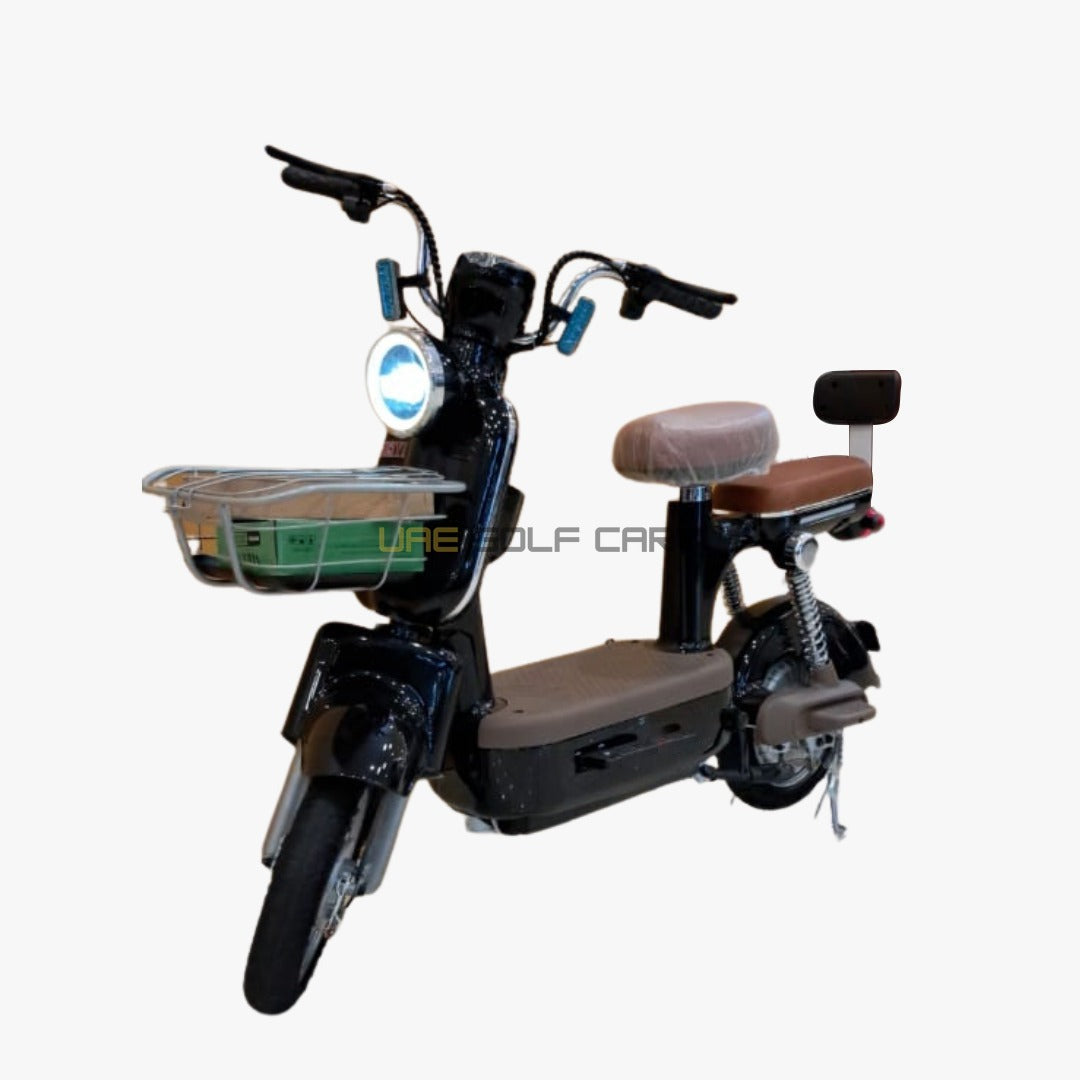 48V 450W Electric Scooter with Seat, 2 Person Capacity, 25 km/h Speed, 30 km Range, 14 Inch Tubeless Wheels - Electric Grocery Bike - Photo 21 | UAE Golf Cart
