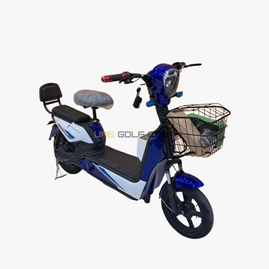 48V 450W Electric Scooter with Seat, 2 Person Capacity, 25 km/h Speed, 30 km Range, 14 Inch Tubeless Wheels - Electric Grocery Bike - Photo 30 | UAE Golf Cart