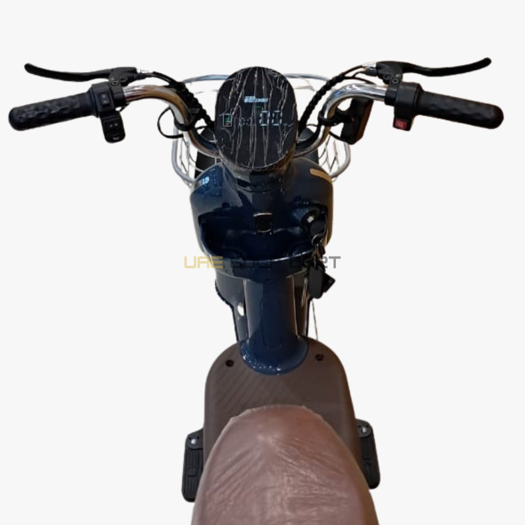 48V 450W Electric Scooter with Seat, 2 Person Capacity, 25 km/h Speed, 30 km Range, 14 Inch Tubeless Wheels - Electric Grocery Bike - Photo 33 | UAE Golf Cart