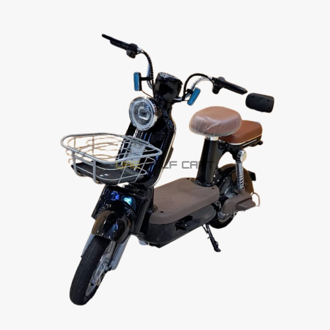 48V 450W Two-Seat Electric Pedal Scooter with Basket - Electric Bikes - Photo 28 | UAE Golf Cart
