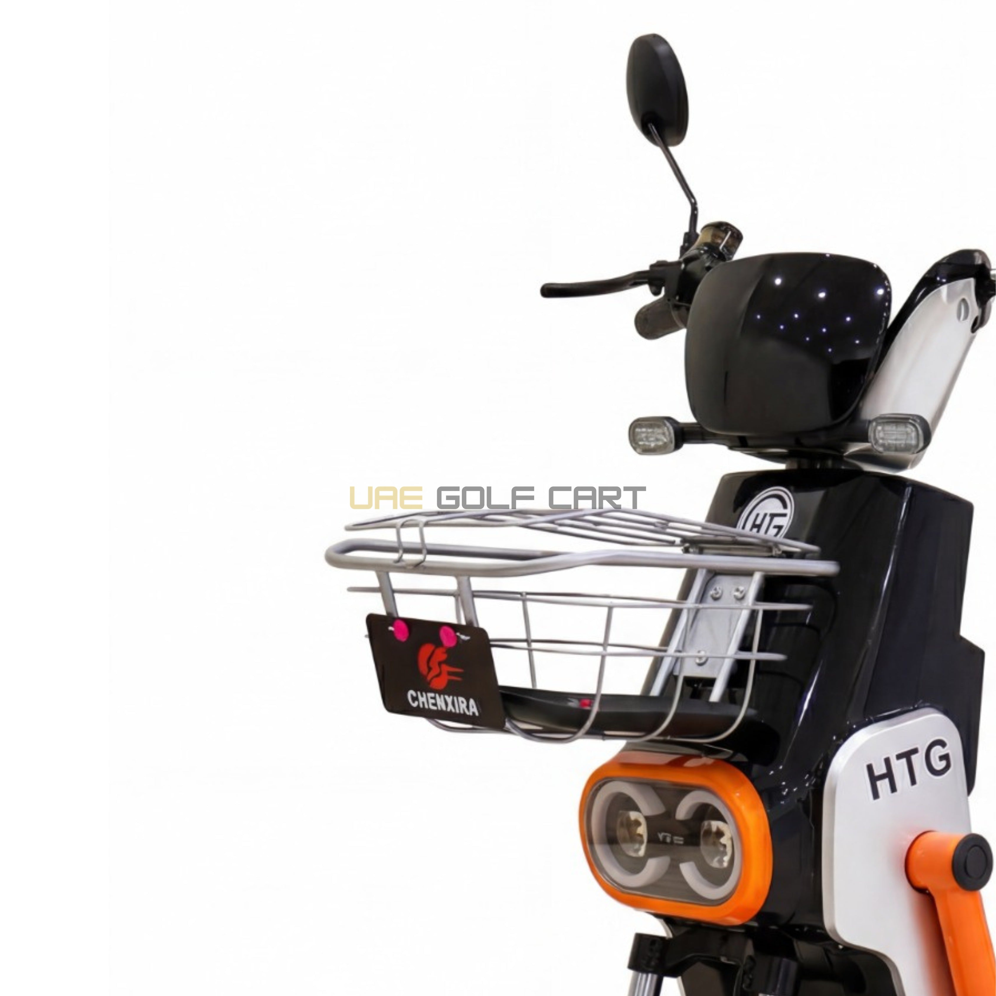 48V 500W 2-Seat Electric Scooter with Removable Battery, 14" Tires, 40 km/h Max Speed - Electric Grocery Bike - Photo 6 | UAE Golf Cart