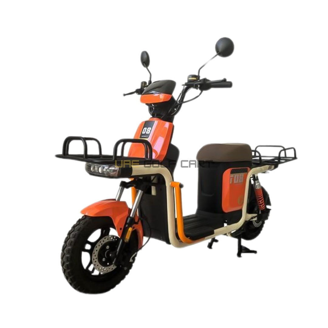 48V 500W Delivery E-Bike with 20Ah Battery, 200kg Load Capacity, 50 km/h Speed, 14" Wheels - Electric Grocery Bike - Photo 12 | UAE Golf Cart