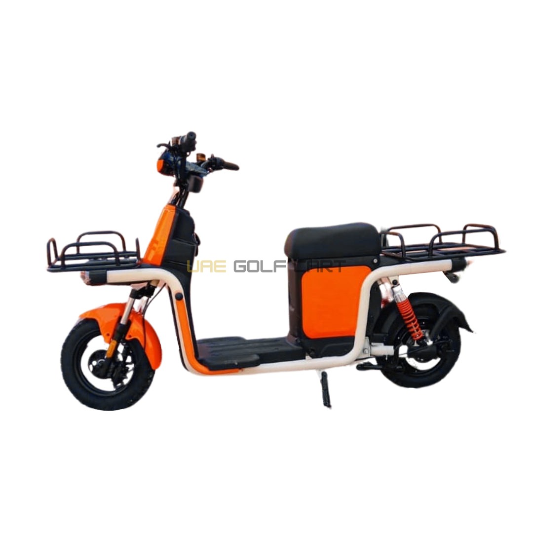 48V 500W Delivery E-Bike with 20Ah Battery, 200kg Load Capacity, 50 km/h Speed, 14" Wheels - Electric Grocery Bike - Photo 8 | UAE Golf Cart