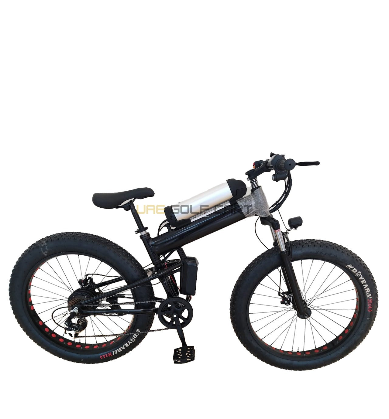 48V Fat Tire Electric Bicycle with Pedal Assist, 26 Inch Wheels - Electric Bikes | UAE Golf Cart