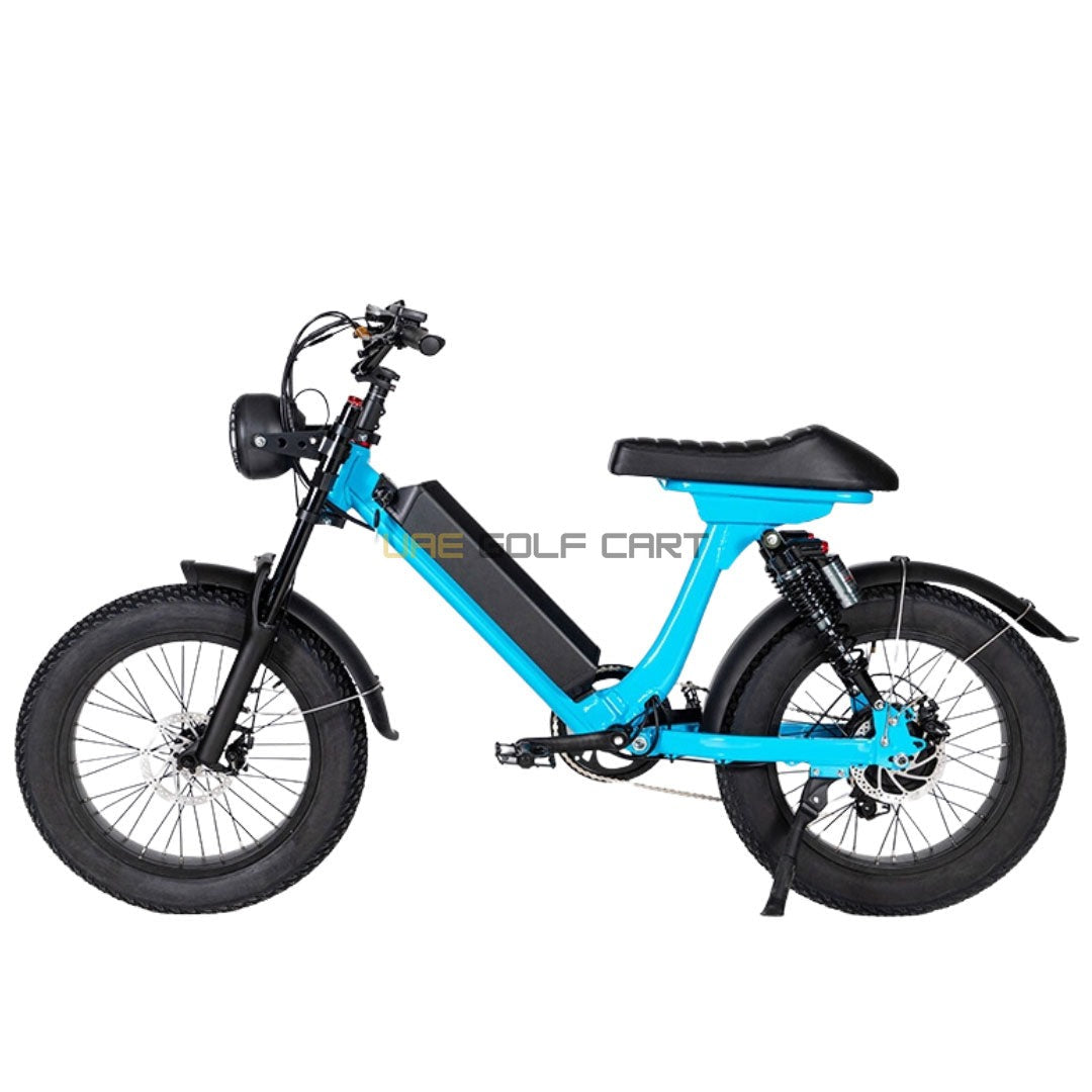 48V Fat Tyre Electric Bike with Removable Battery, 500W Motor, 40 KMPH Speed, and 20x4 Inch Tyres for Off-Road Adventures - Electric Bikes - Photo 9 | UAE Golf Cart