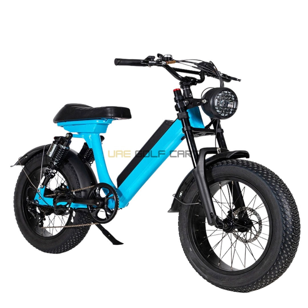 48V Fat Tyre Electric Bike with Removable Battery, 500W Motor, 40 KMPH Speed, and 20x4 Inch Tyres for Off-Road Adventures - Electric Bikes - Photo 10 | UAE Golf Cart