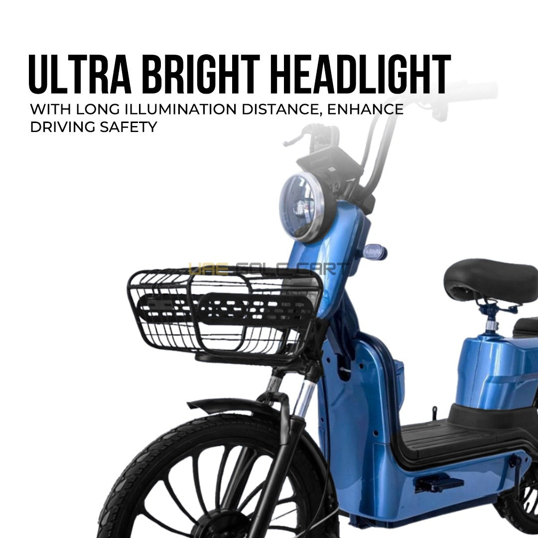 500W 48V 20Ah Electric Scooter with Seat, 20 inch Tires, Disk Brakes - Off-road Private Use - Electric Bikes - Photo 4 | UAE Golf Cart