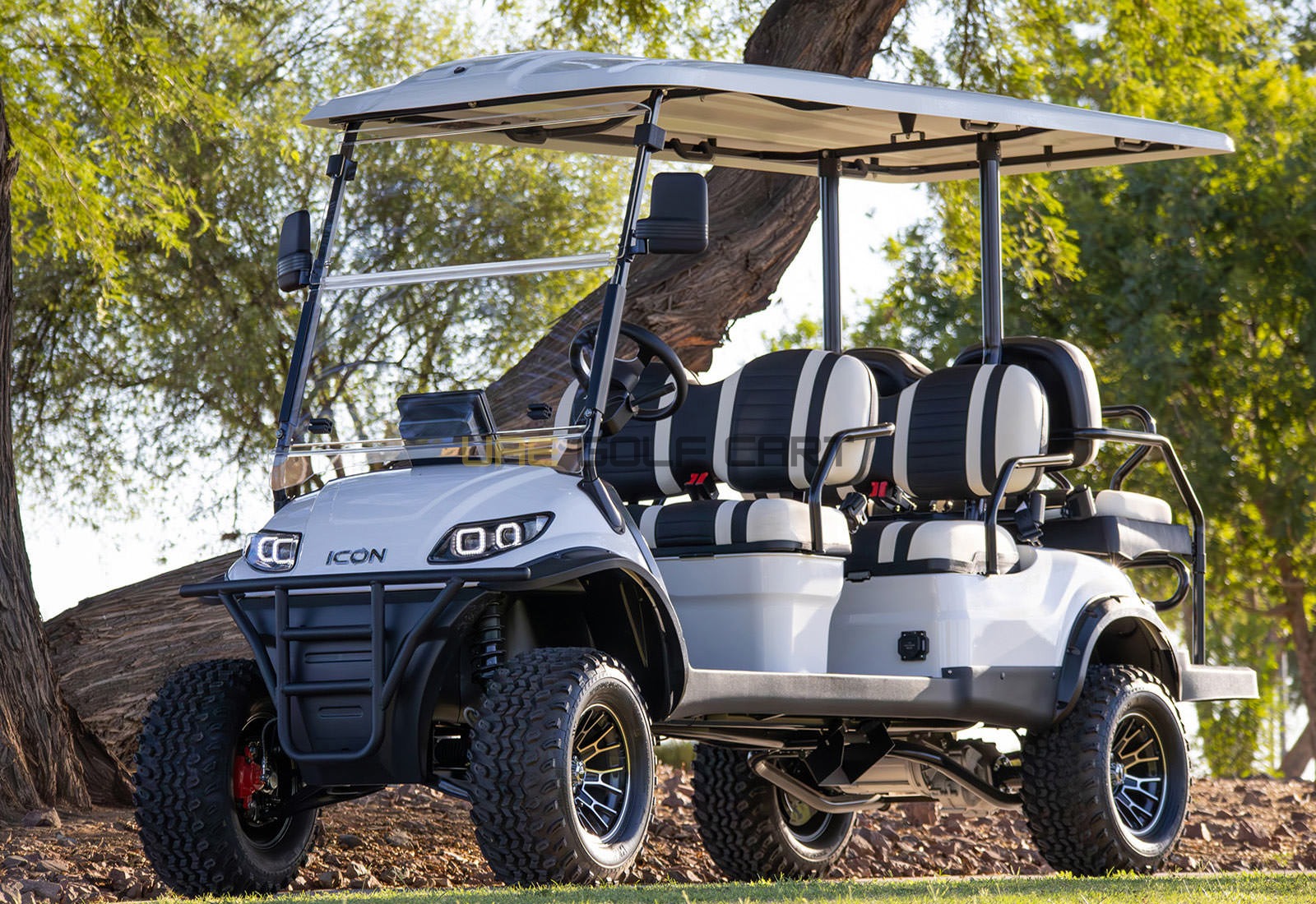6 Seater Lifted Off Road Golf Cart with Lithium Battery and Built In Cooler - Normal Golf Carts - 4+2 Seater - Photo 13 | UAE Golf Cart