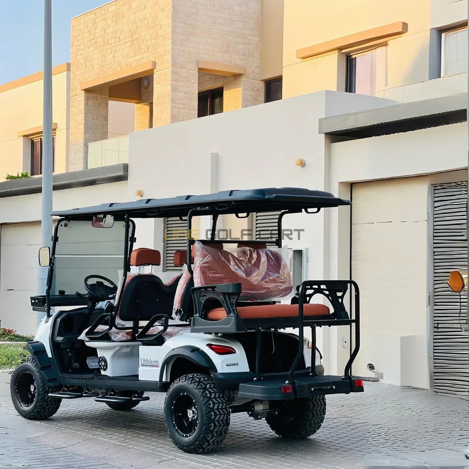6 Seater Off Road Electric Golf Cart with Lithium Battery and Touchscreen - Normal Golf Carts - 4+2 Seater - Photo 4 | UAE Golf Cart