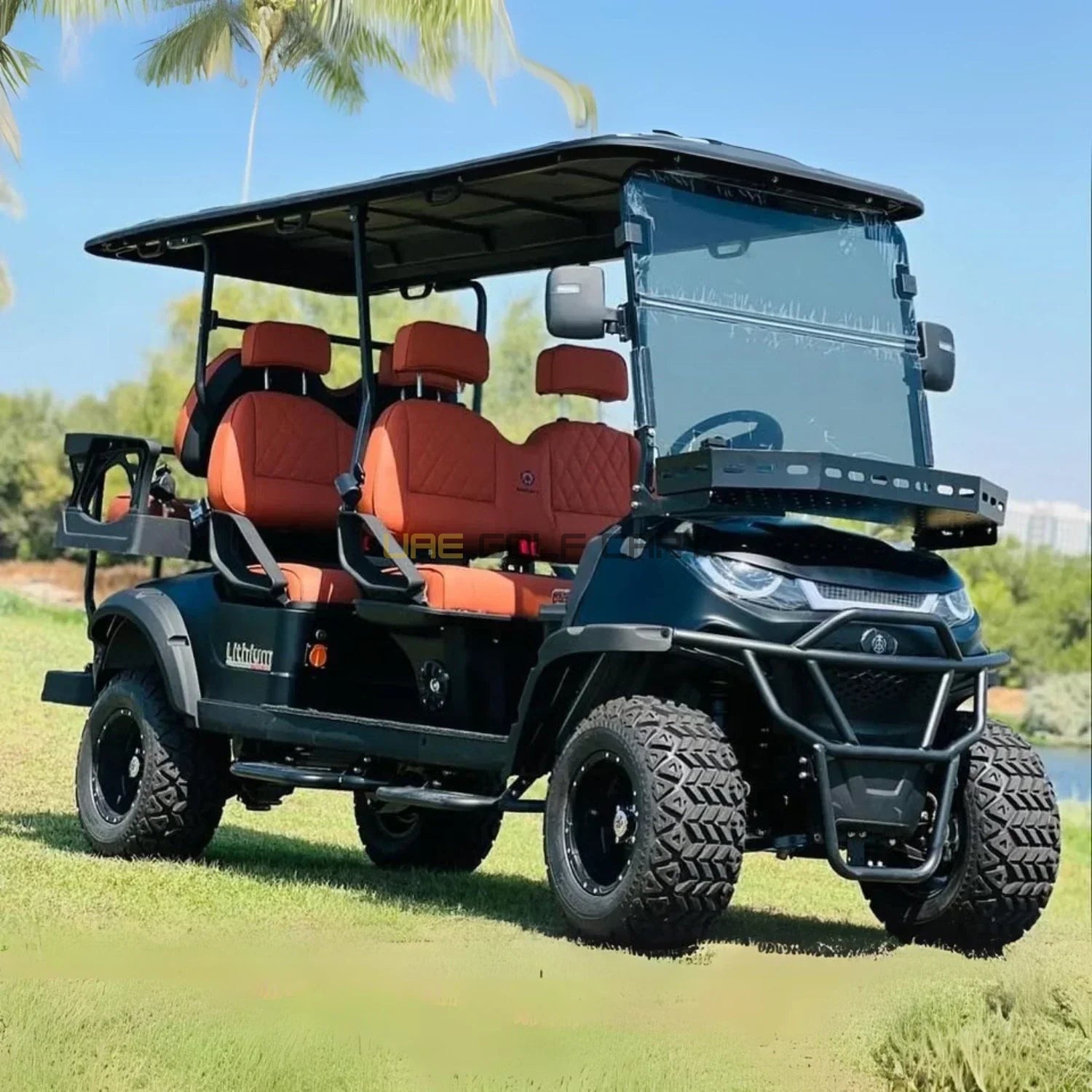 6 Seater Off Road Electric Golf Cart with Lithium Battery and Touchscreen - Normal Golf Carts - 4+2 Seater - Photo 5 | UAE Golf Cart