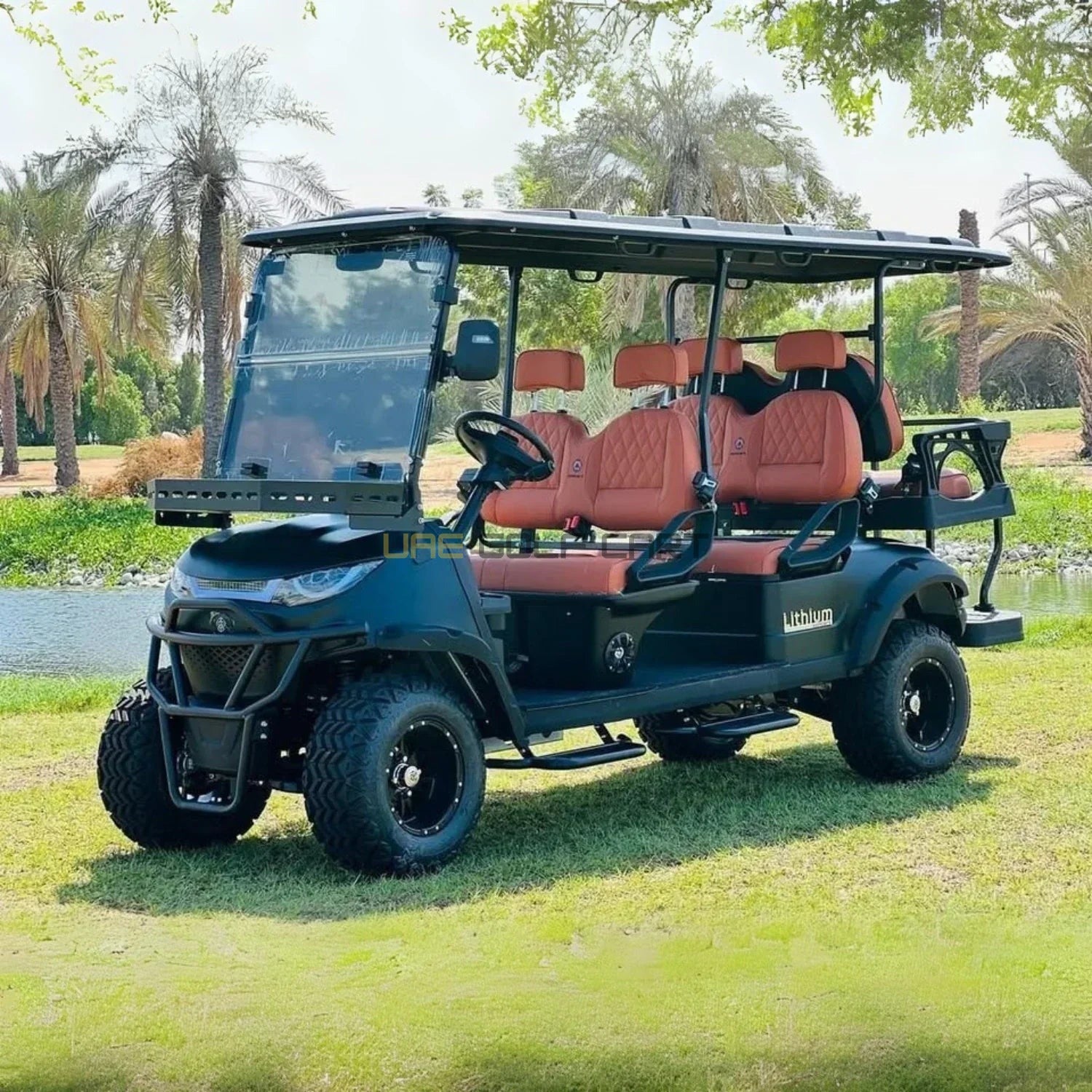 6 Seater Off Road Electric Golf Cart with Lithium Battery and Touchscreen - Normal Golf Carts - 4+2 Seater - Photo 7 | UAE Golf Cart