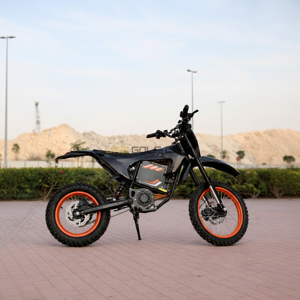 60V 3600W Electric Dirt Bike with 70 km/h Top Speed, 23.4Ah Battery, Steel Frame, 140mm Front Suspension - Electric Dirt Bikes - Photo 4 | UAE Golf Cart