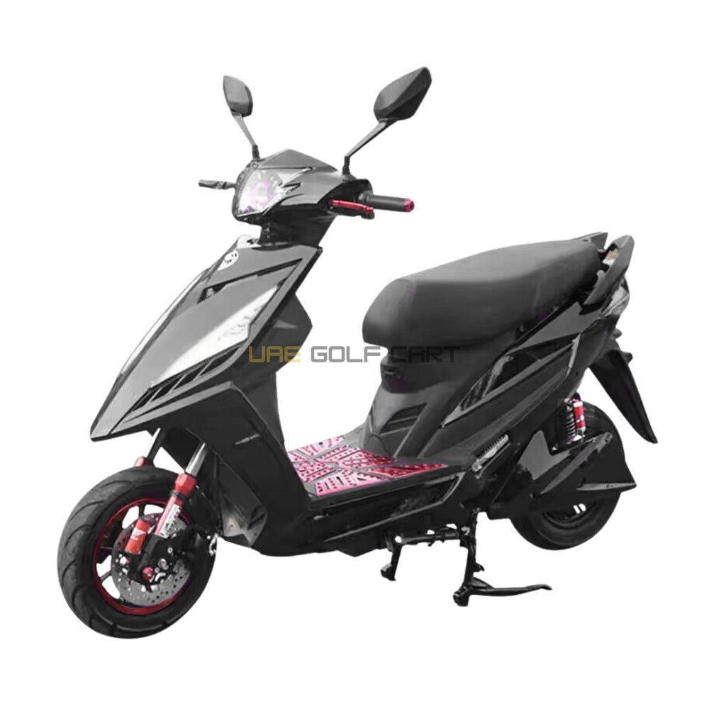 60V 500W 2-Seat Electric Moped with LED Lights, 30-40km Range, 200kg Load Capacity - Electric Grocery Bike - Photo 11 | UAE Golf Cart