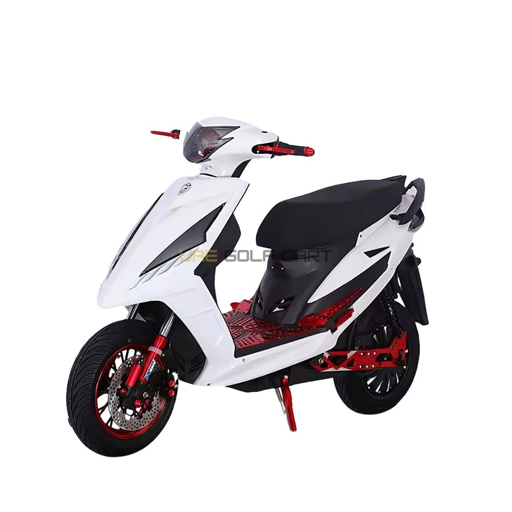 60V 500W 2-Seat Electric Moped with LED Lights, 30-40km Range, 200kg Load Capacity - Electric Grocery Bike - Photo 6 | UAE Golf Cart