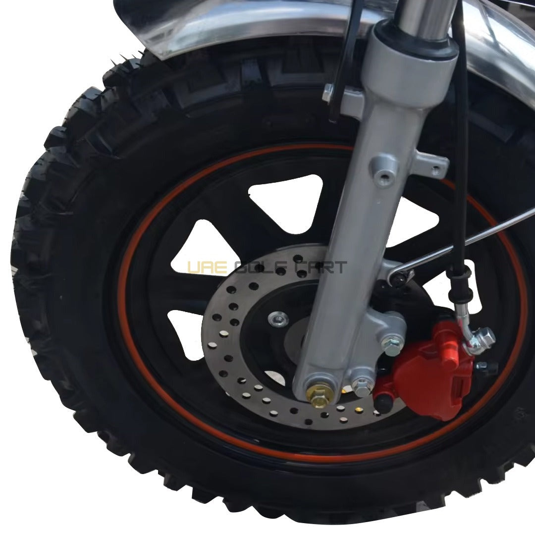 60V 500W Electric Scooter with Off‑Road Tires, Removable Battery, 45 km/h Speed, 200 kg Load Capacity - Electric Grocery Bike - Photo 17 | UAE Golf Cart