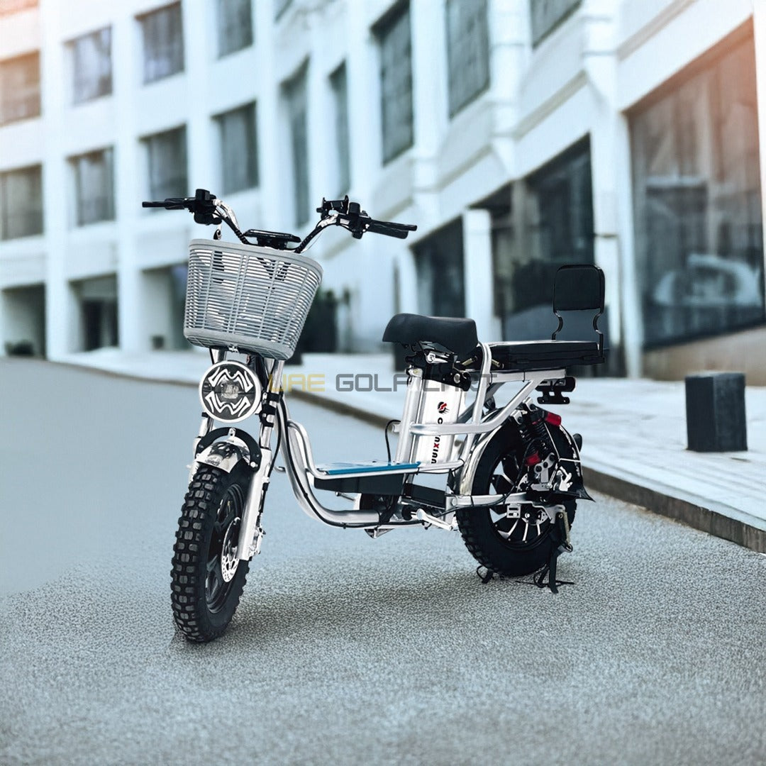 60V 500W Electric Scooter with Off‑Road Tires, Removable Battery, 45 km/h Speed, 200 kg Load Capacity - Electric Grocery Bike - Photo 18 | UAE Golf Cart