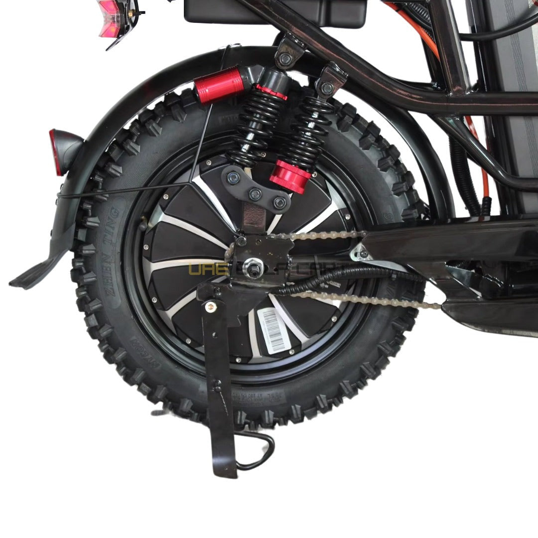 60V 500W Electric Scooter with Off‑Road Tires, Removable Battery, 45 km/h Speed, 200 kg Load Capacity - Electric Grocery Bike - Photo 20 | UAE Golf Cart