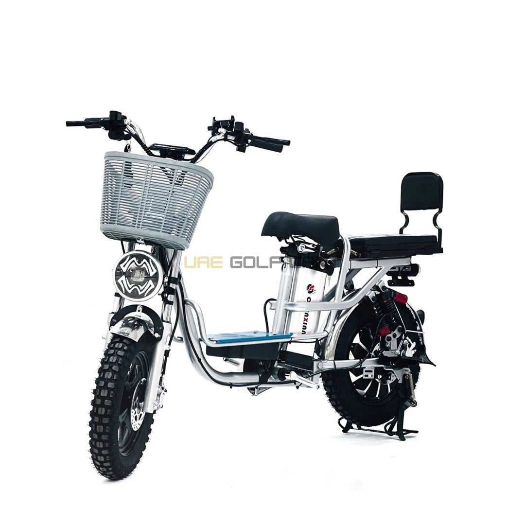 60V 500W Electric Scooter with Off‑Road Tires, Removable Battery, 45 km/h Speed, 200 kg Load Capacity - Electric Grocery Bike - Photo 6 | UAE Golf Cart