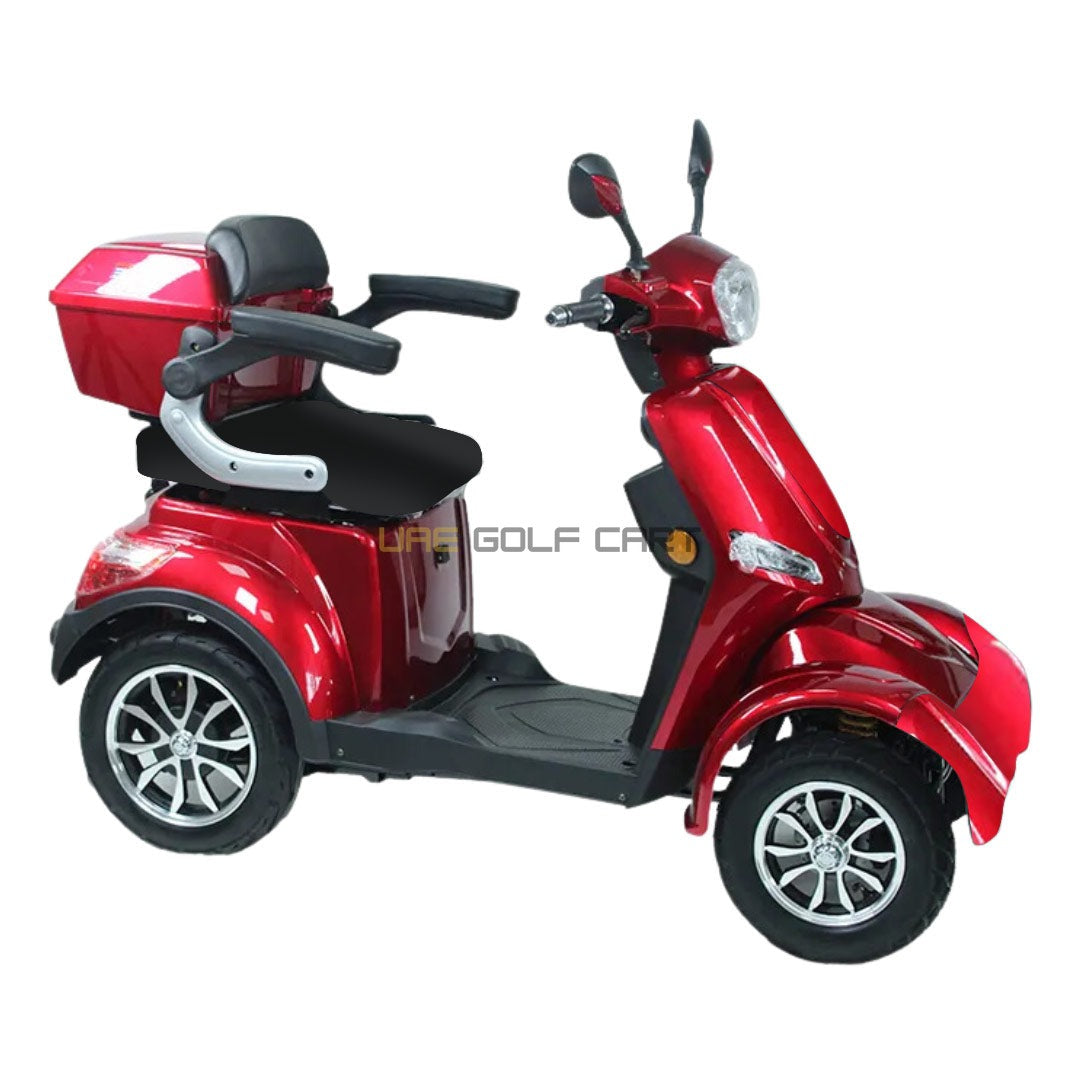 60V 600W 4 Wheel Electric Scooter with Seat, Storage Compartment, LED Light and Reverse Gear - Electric Motorbikes & Mopeds - Photo 6 | UAE Golf Cart