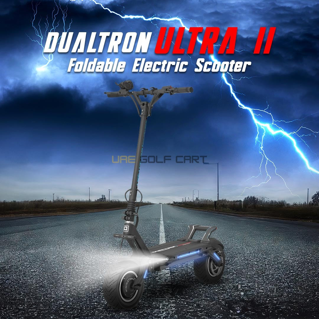 72V 1800W Dual Motor Electric Scooter with 11" Off-Road Tires, 95 km/h Speed, 125 km Range - Foldable Electric Scooters - Photo 6 | UAE Golf Cart
