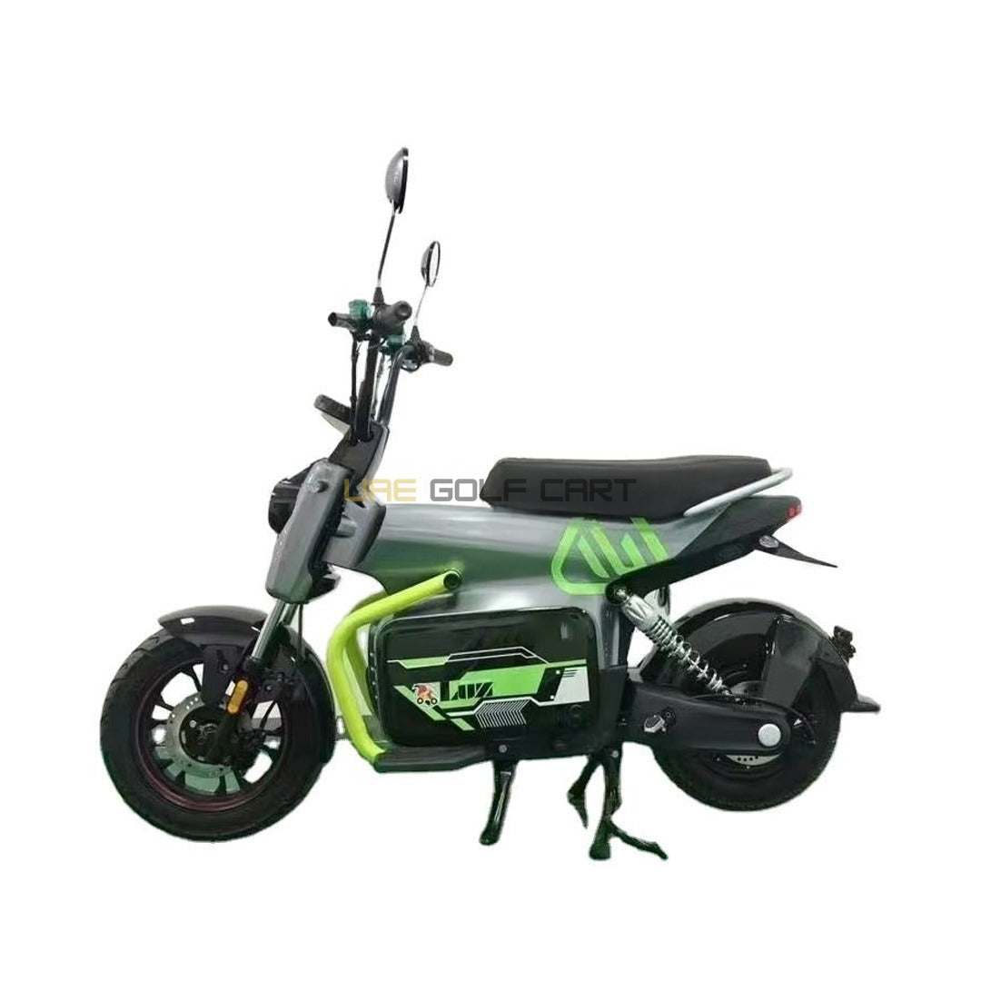 72V 2000W Electric Bike with 50-60 km/h Top Speed, 40-50 km Range, 3 Speed, Disc Brakes, Steel Frame - Electric Bikes - Close Up | UAE Golf Cart