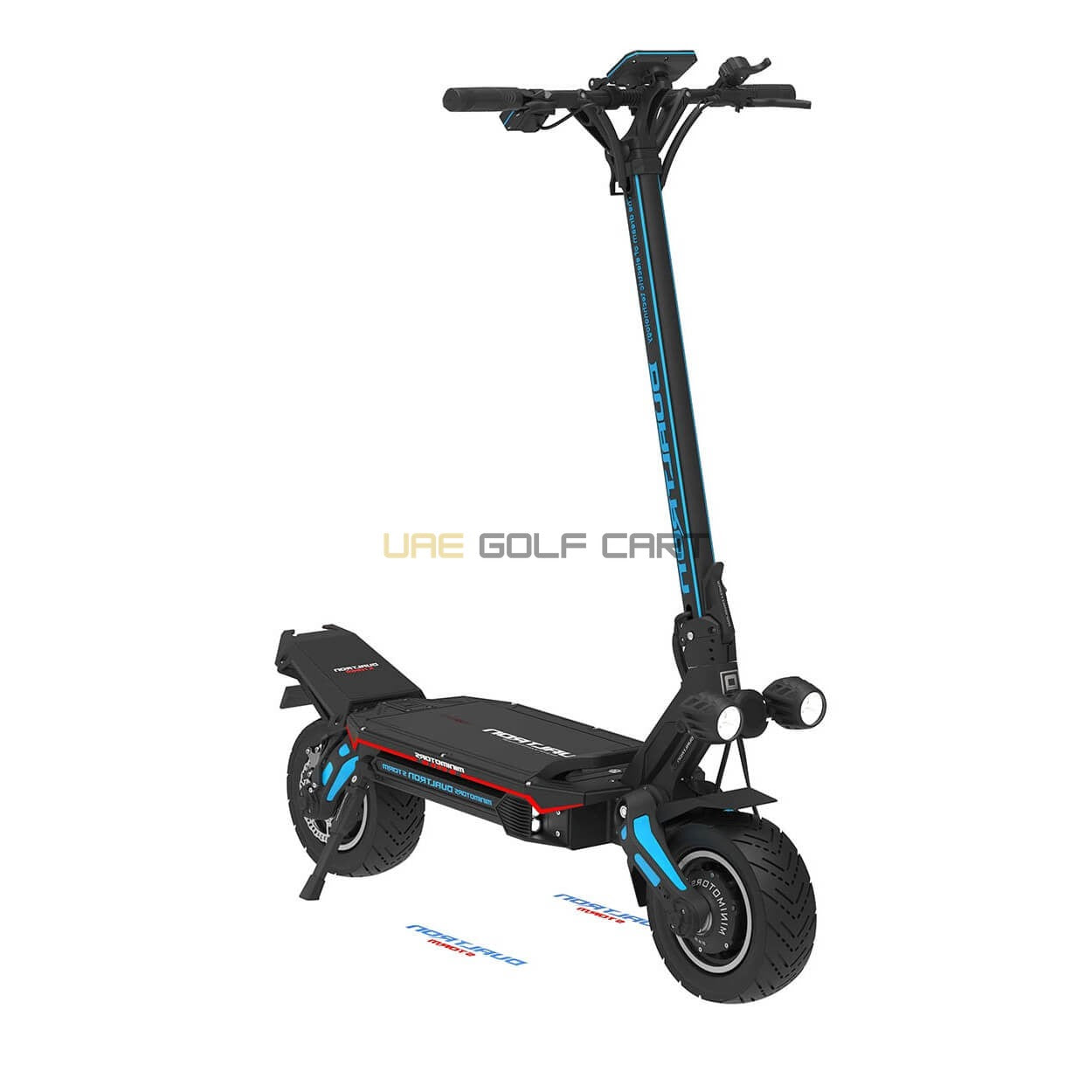 72V 35Ah Foldable Electric Scooter with Dual 6640W Motors, 120km Range, IPX5 Water Resistance - Foldable Electric Scooters - Close Up | UAE Golf Cart