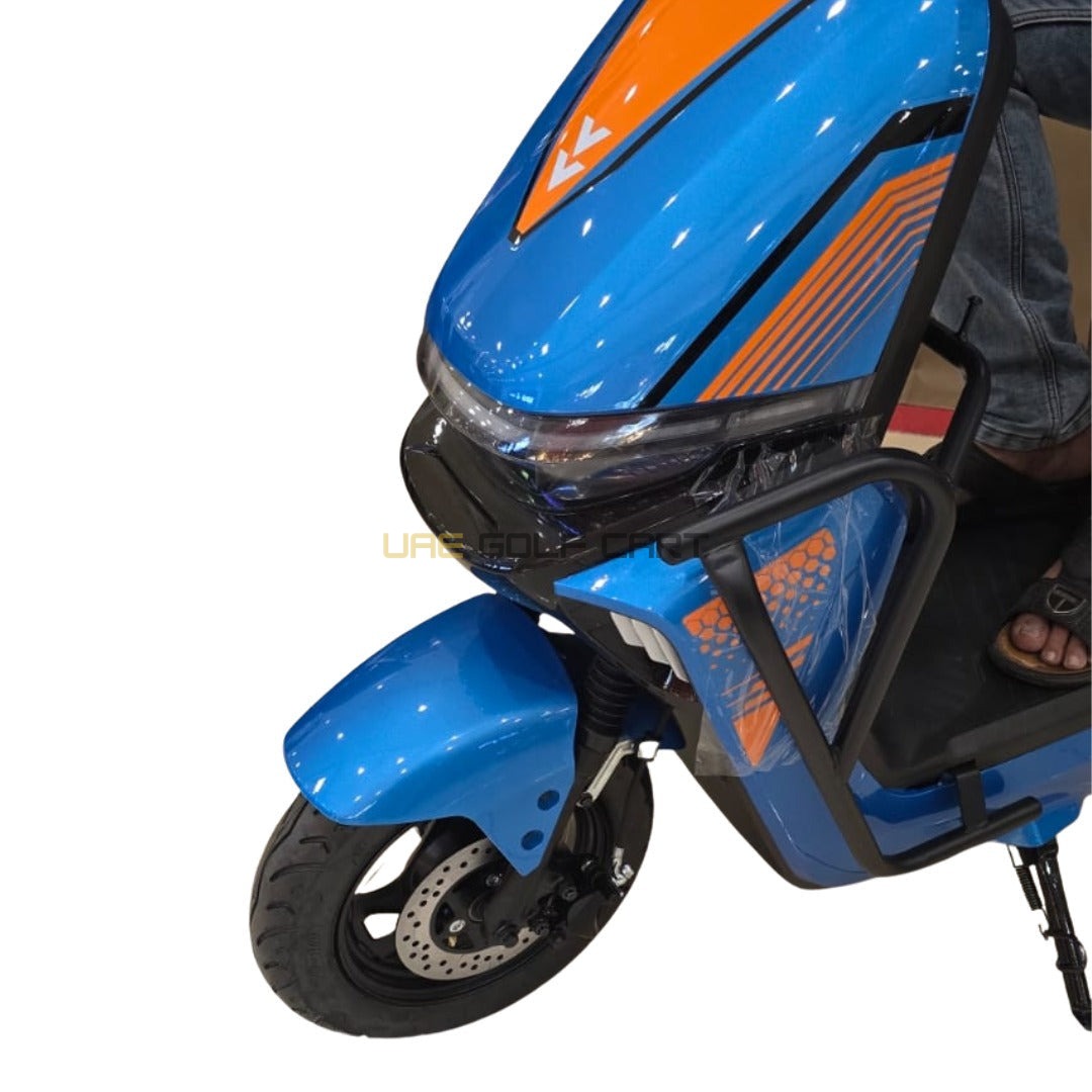 72V Nitro Electric Moped Bike 80 km/h, 1500W Motor, 40-50 km Range, Wide Seat - Electric Motorbikes & Mopeds - Photo 4 | UAE Golf Cart