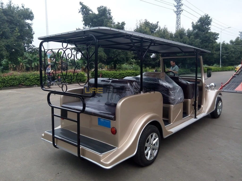 8 Seater Classic Electric Golf Cart with 7.5kW AC Motor and 72V Battery - Classic Golf Carts - 6+2 Seater | UAE Golf Cart