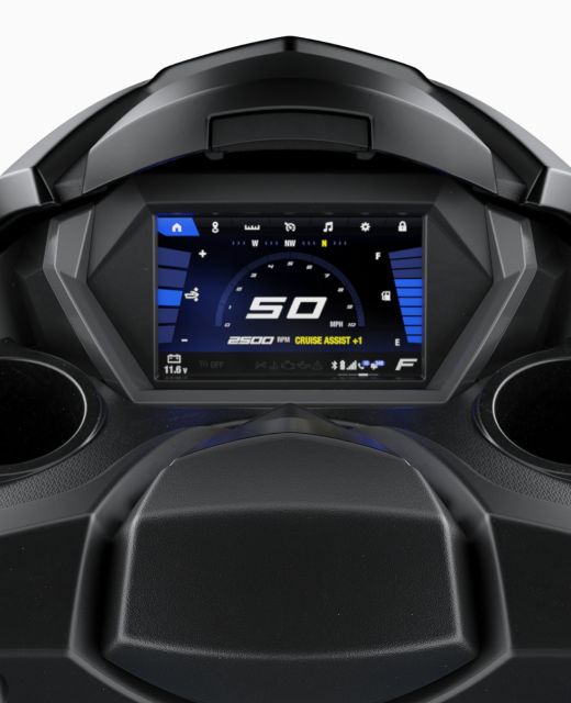 Yamaha Jet Ski FX Cruiser SVHO 2026 Supercharged 1812CC 7 Inch Touchscreen Audio System