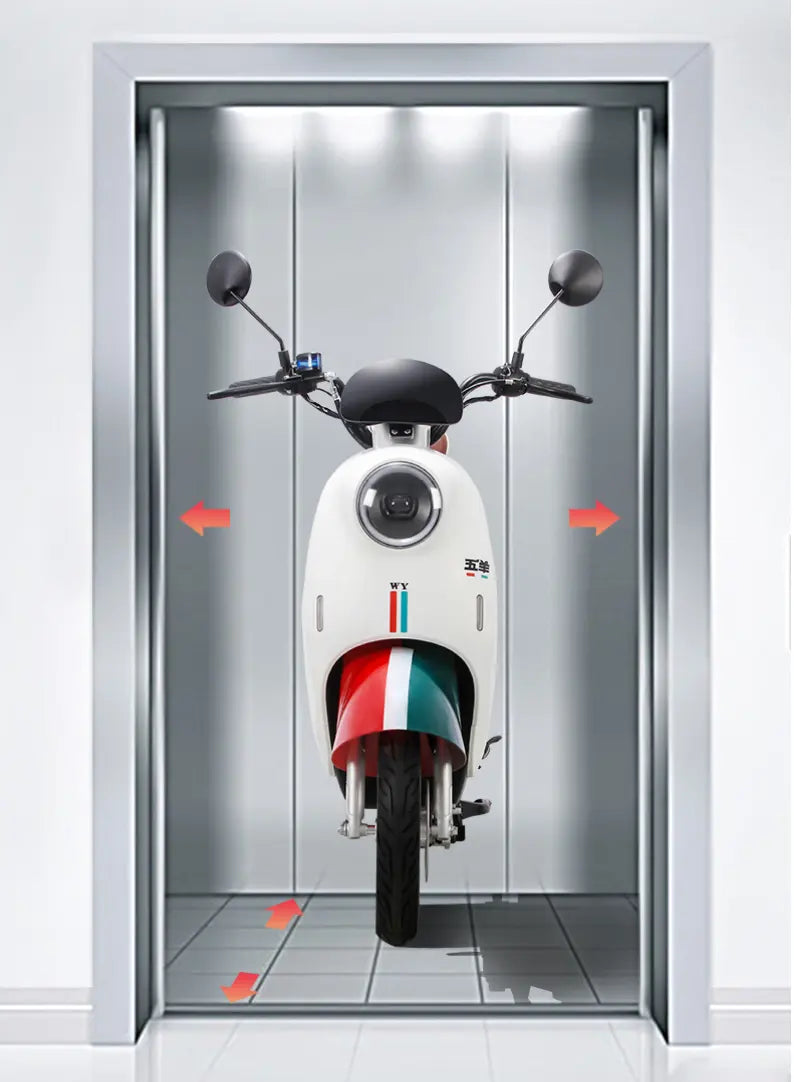 UAE Golf Cart 48V 1200W Electric Scooter - 40-45 km/h, 200kg Load, Foldable, LED Lights - View 4