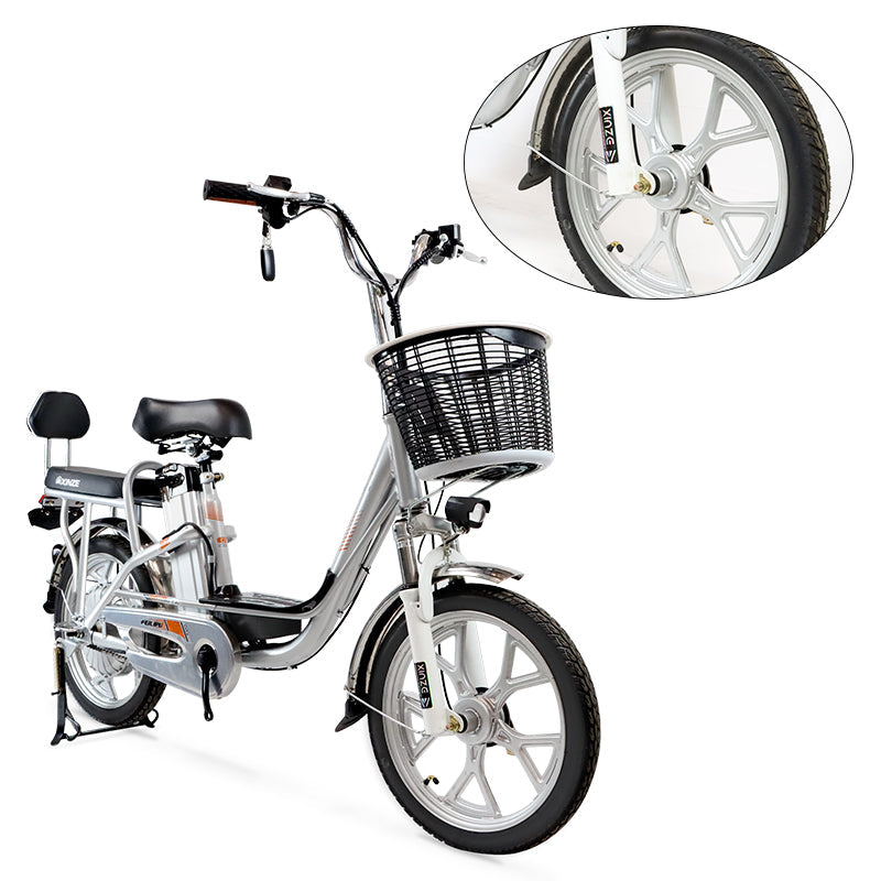 UAE Golf Cart 48V 350W Foldable Aluminum Alloy Electric Bike with Pedal Assist 20" Wheels - View 14