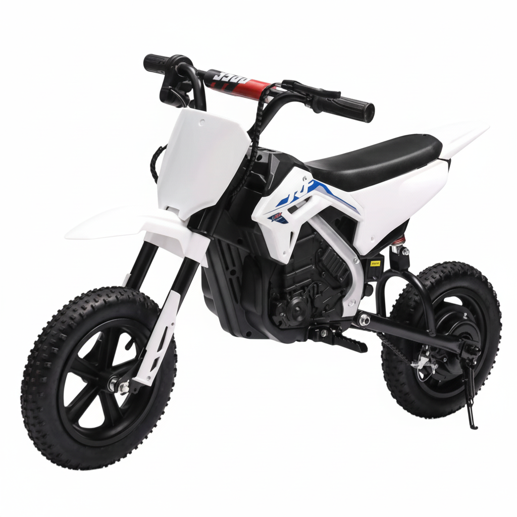 UAE Golf Cart Kids Electric Dirt Bike 24V 250W Off-Road with Drum Brake, Leather Seat, Spring Suspension, 12" Tires, Max Load 50kg - View 5