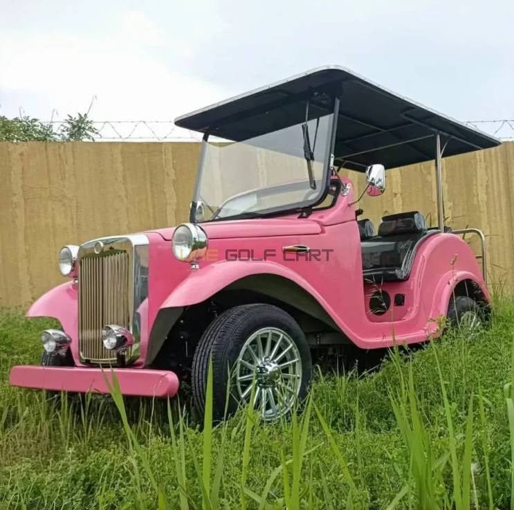 Classic 4 Seater Electric Golf Cart with 100 km Range and 30% Climb - Classic Golf Carts - 2+2 Seater - Photo 4 | UAE Golf Cart