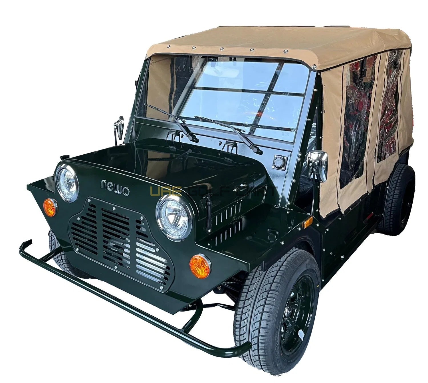 Classic 4 Seater Electric Golf Cart with 96V Lithium Battery and Aluminum Body - Classic Golf Carts - 4 Seater - Photo 4 | UAE Golf Cart