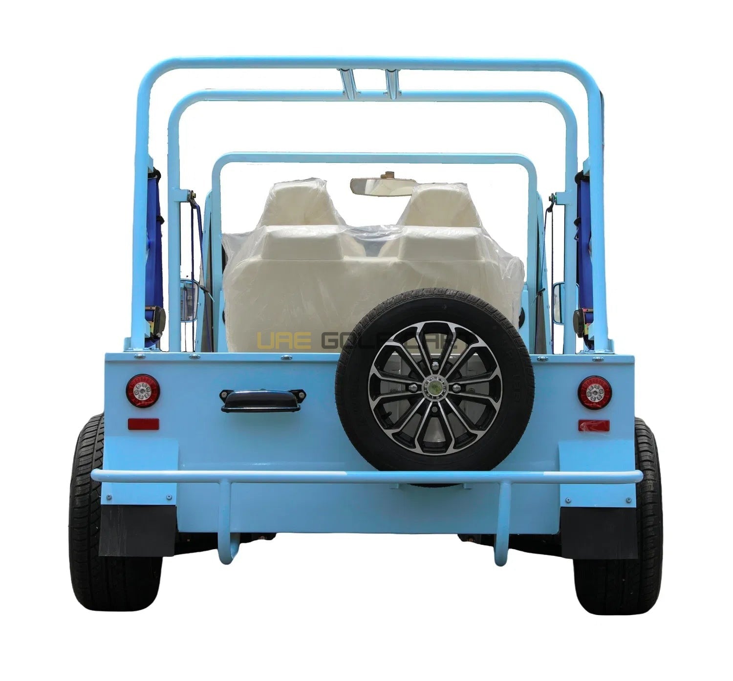 Classic 4 Seater Electric Golf Cart with 96V Lithium Battery and Aluminum Body - Classic Golf Carts - 4 Seater - Photo 6 | UAE Golf Cart