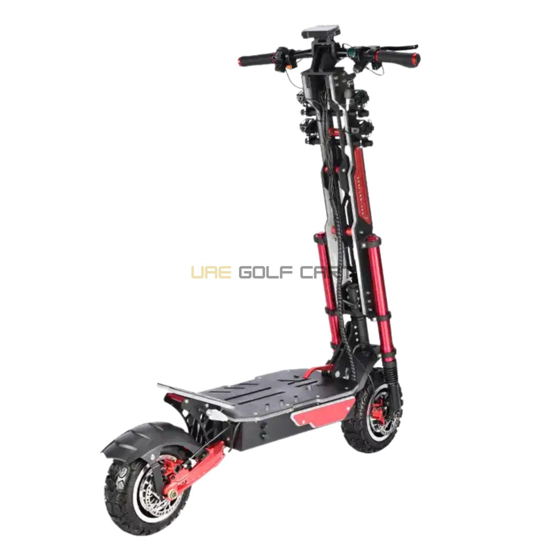 Dual Motor 5600W 60V 30Ah Off‑Road Electric Scooter 80km/h Top Speed 70km Range 200kg Load - Foldable Electric Scooters - Photo 4 | UAE Golf Cart