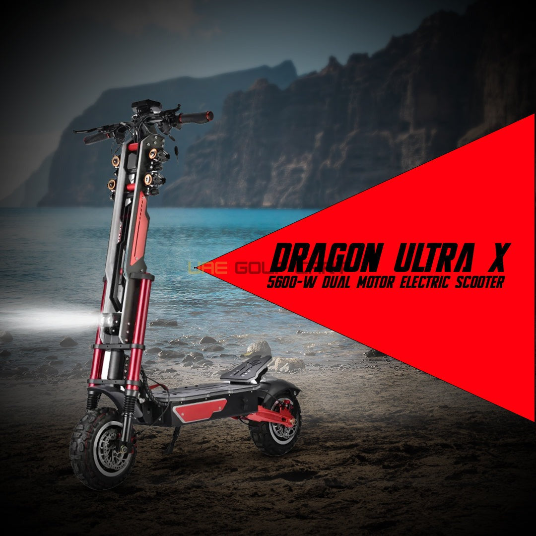 Dual Motor 5600W 60V 30Ah Off‑Road Electric Scooter 80km/h Top Speed 70km Range 200kg Load - Foldable Electric Scooters - Photo 8 | UAE Golf Cart