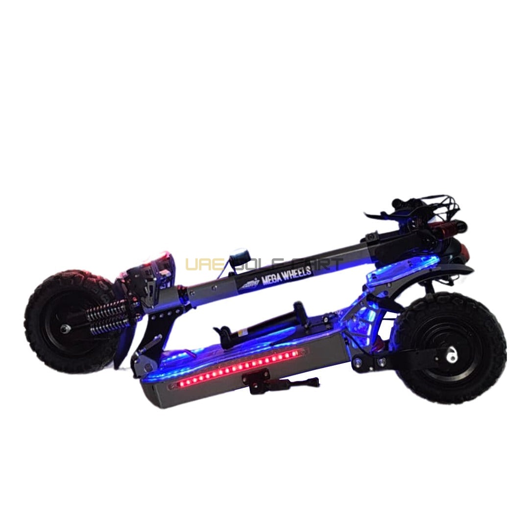 Dual Motor Foldable Electric Scooter 7200W 48V 15Ah 120kg Load 70-90 km/h - Foldable Electric Scooters | UAE Golf Cart
