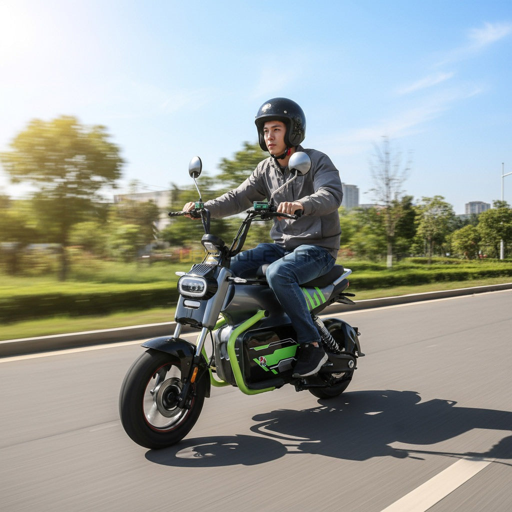 Electric Bike 72V 2000W 50-60 km/h Speed 20Ah Battery 3 Speed Disc Brake for Adults - Electric Dirt Bikes - Photo 15 | UAE Golf Cart