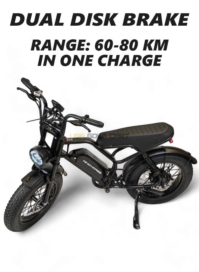 Electric Bike for Adults 48V Removable Battery Pedal Assist E-Bike 750W Motor - Electric Bikes - Photo 18 | UAE Golf Cart