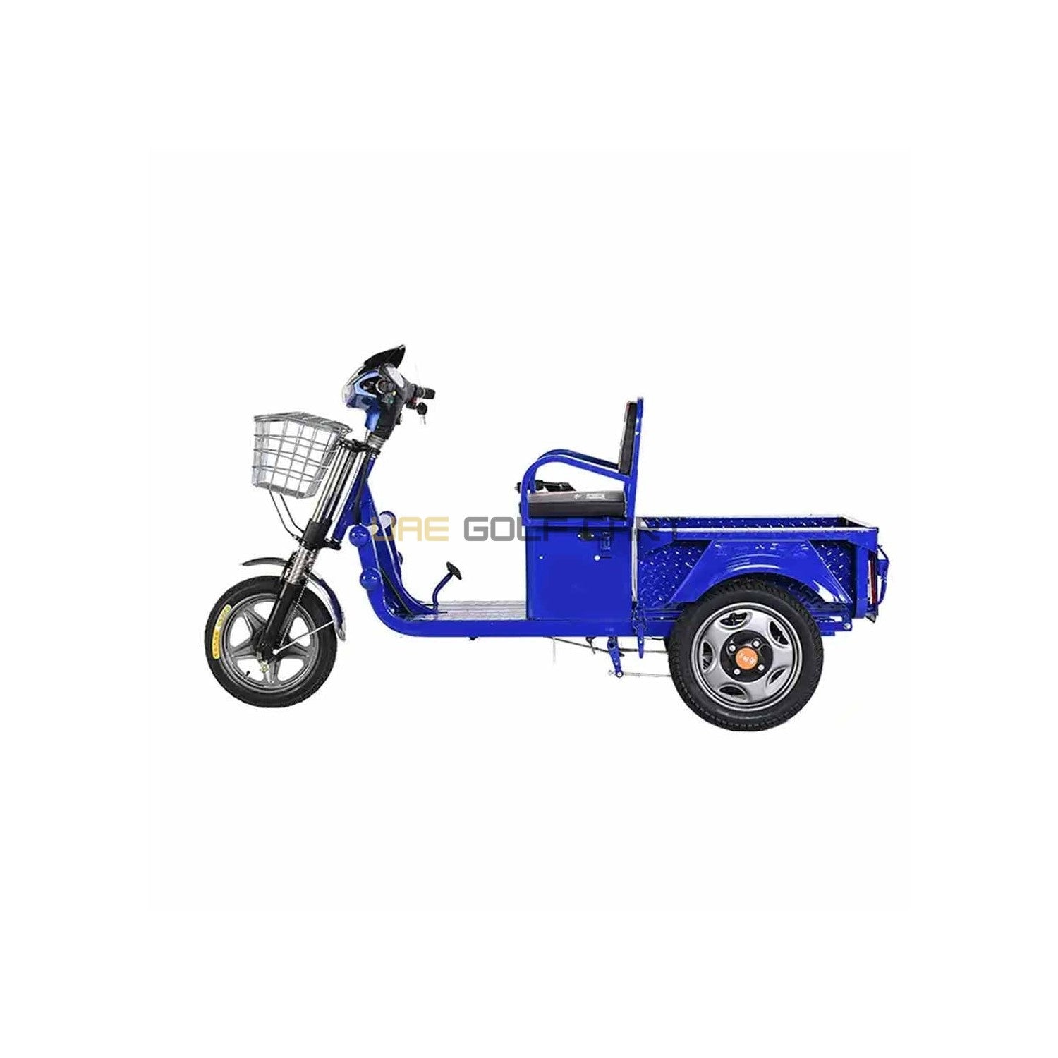 Buy Electric Cargo Tricycle UAE Golf Cart 1.2M 48V 800W 300kg Disc Brakes LED Display 3 Seats UAE - Cargo Bikes at UAE Golf Cart