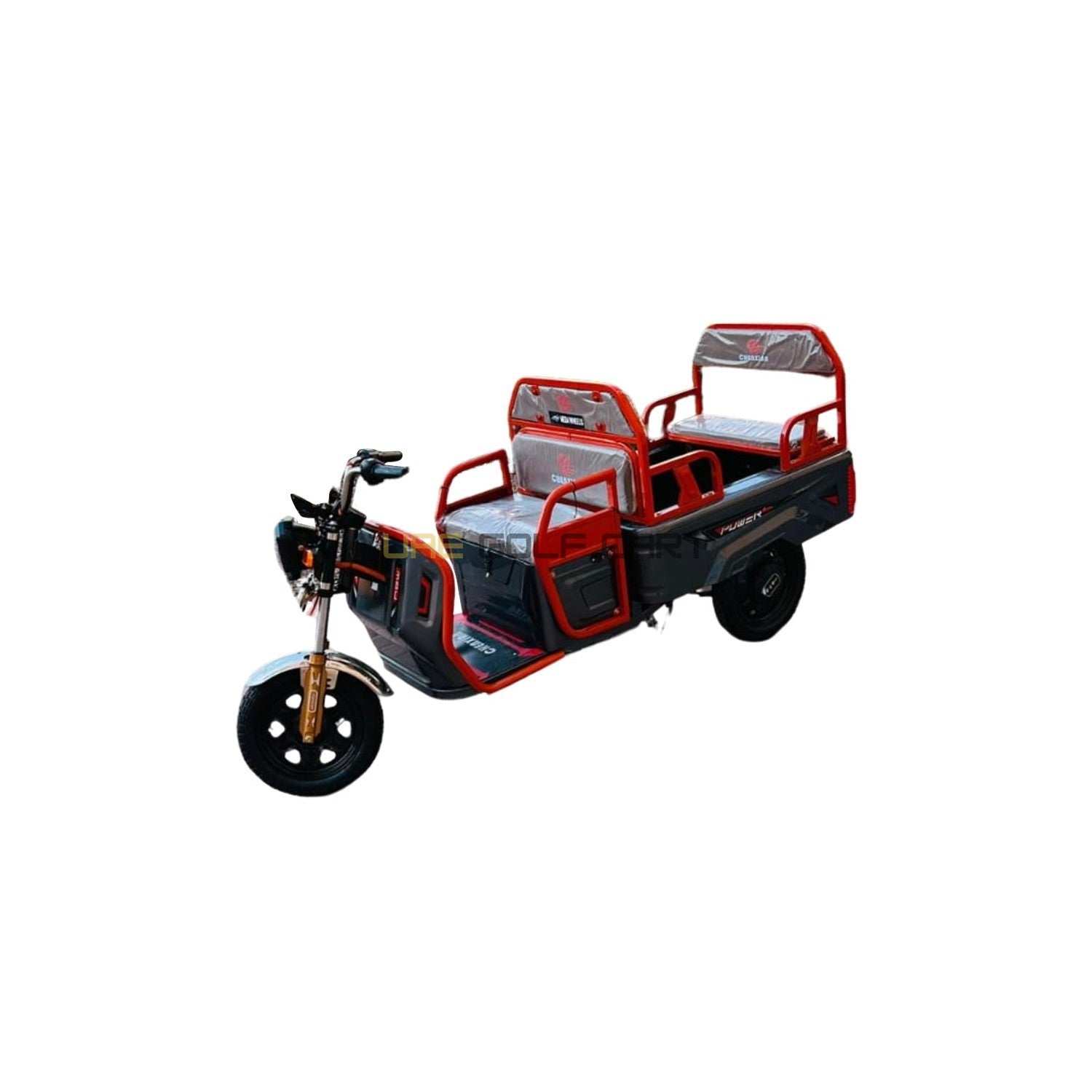 Buy Electric Cargo Tricycle UAE Golf Cart Series 2 48V 1000W 300kg Payload Open Body Disc Brakes EEC GCC Certified - Cargo Bikes at UAE Golf Cart