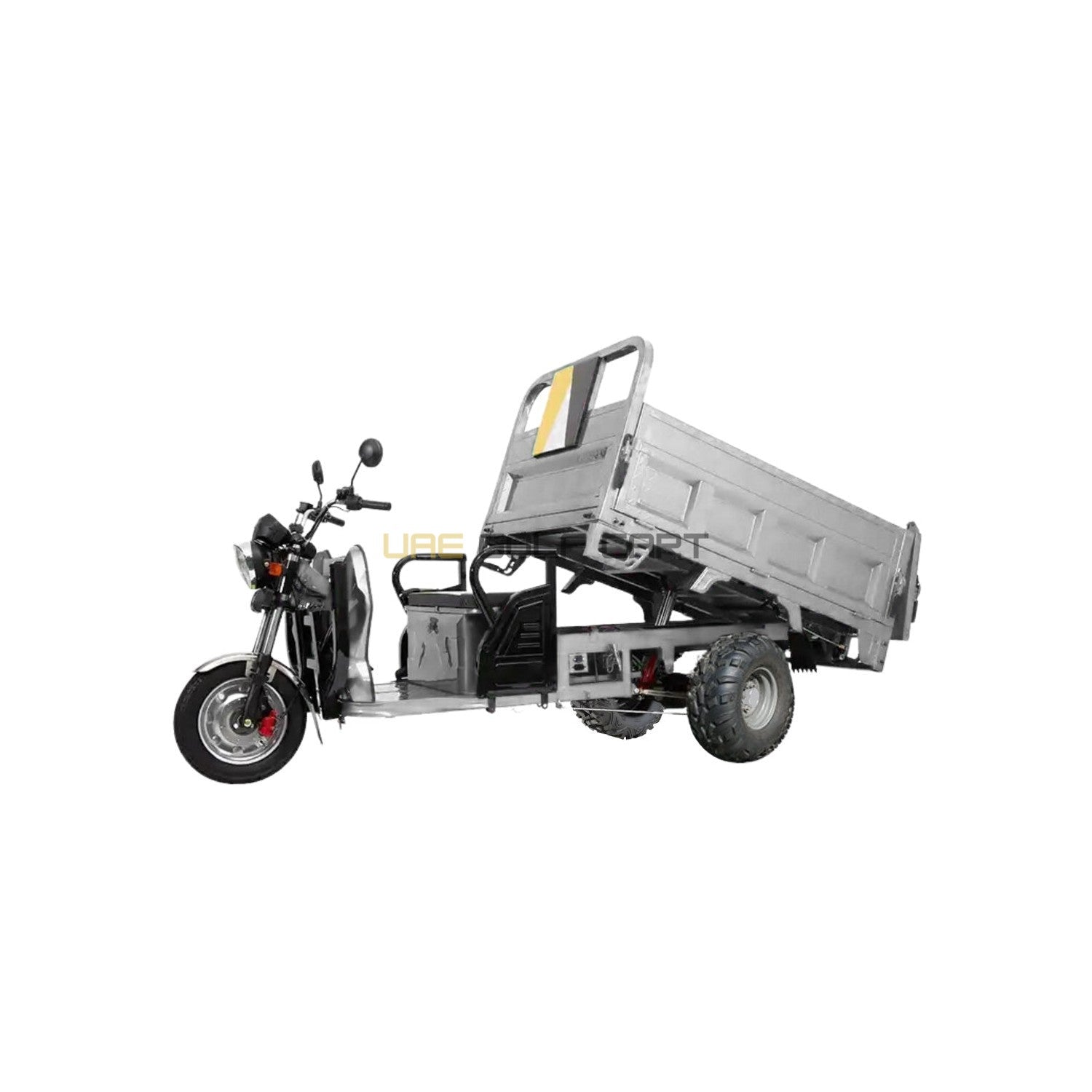 Electric Cargo Tuk Tuk 1.6M | 60V 1500W | 600KG Load | Hydraulic Dump Bed | Off Road Tyres | UAE Golf Cart - Cargo Bikes - Photo 4 | UAE Golf Cart
