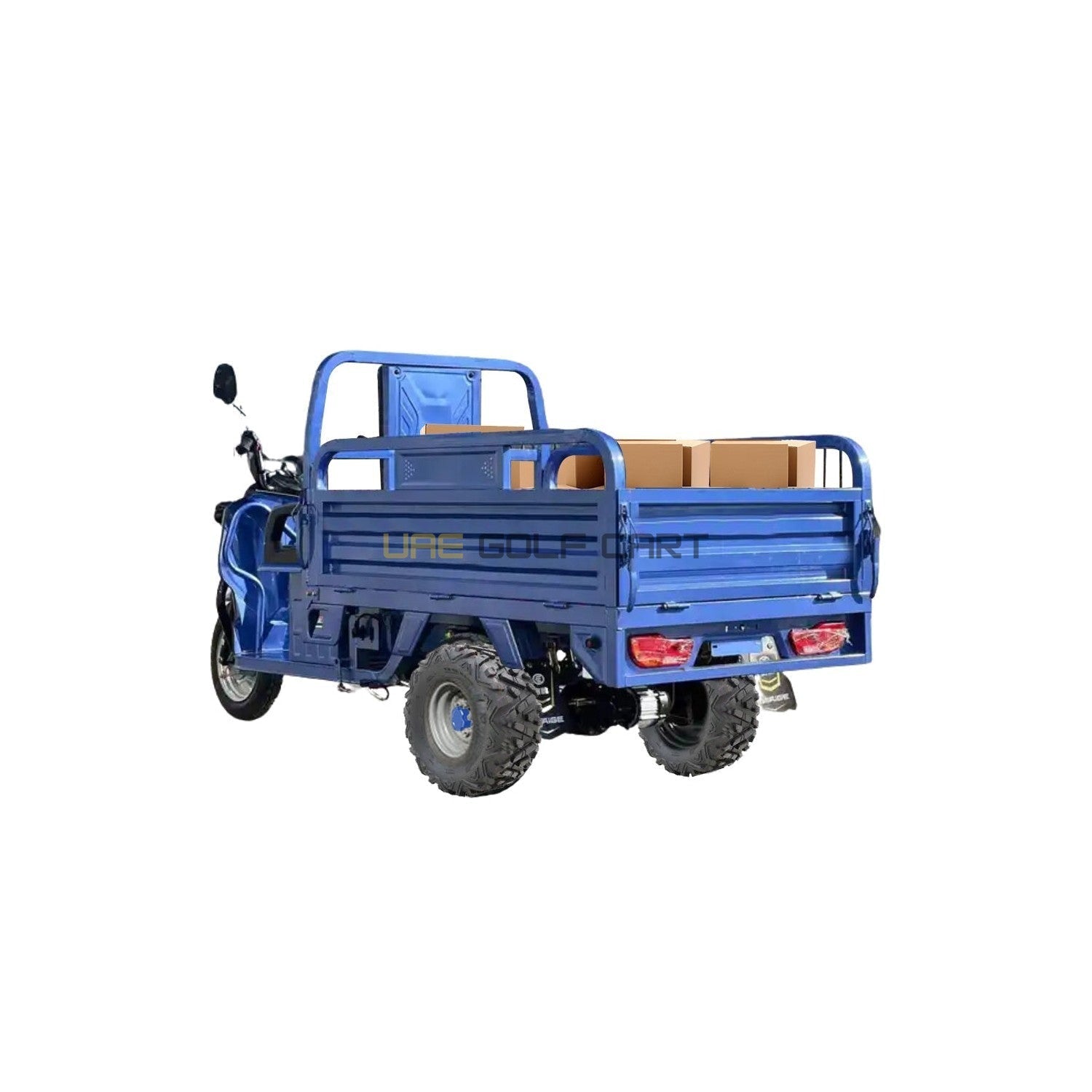 Electric Cargo Tuk Tuk 1.6M | 60V 1500W | 600KG Load | Hydraulic Dump Bed | Off Road Tyres | UAE Golf Cart - Cargo Bikes - Photo 7 | UAE Golf Cart